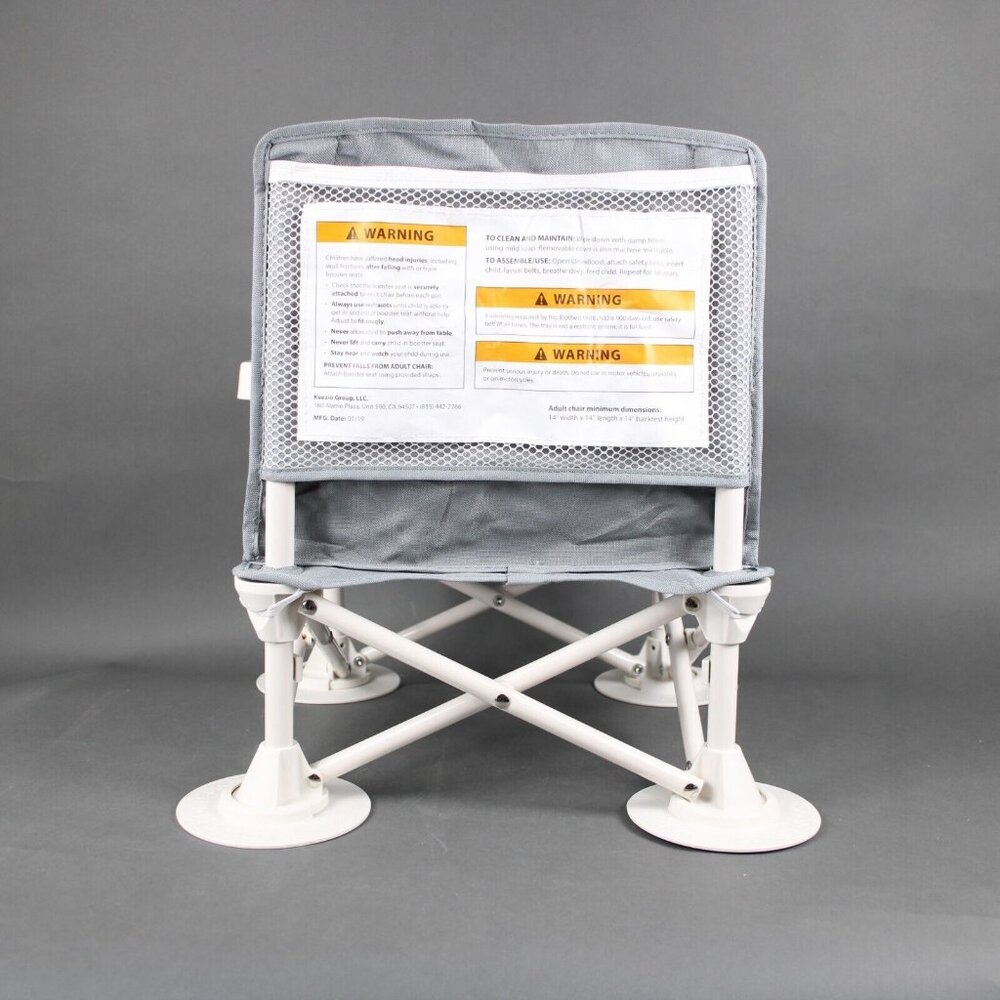 Hiccapop AS IS MISSING SEAT STRAPS On The Go Anywhere Booster Seat High Chair - Picture 6 of 16